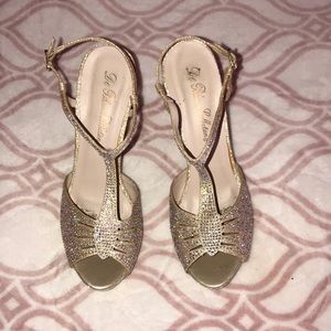 Sparkly Platform Heels